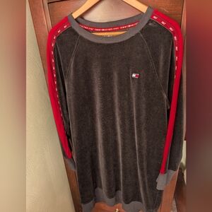 Tommy Hilfiger velour track dress